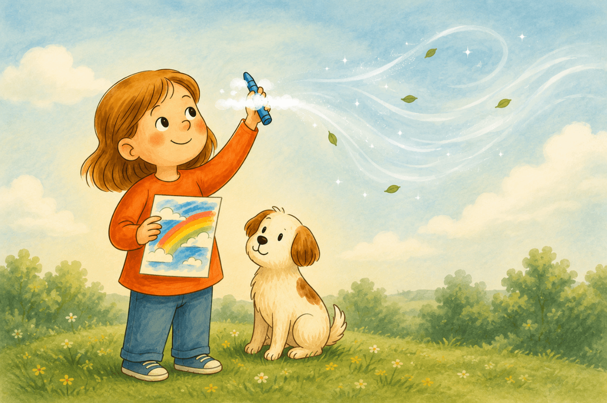 Bela and the magic of the wind