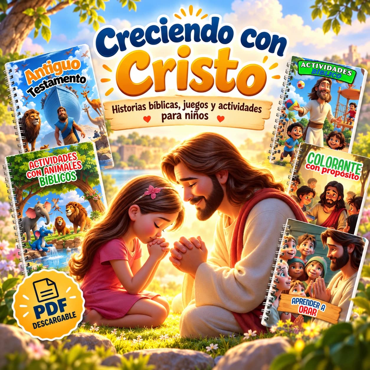 Growing with Christ: Bible Stories, Games and Activities for Children